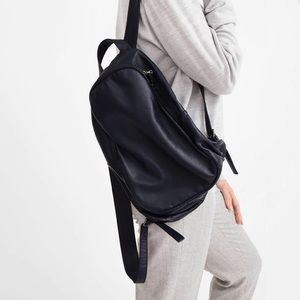 Isaac Reina No 672 Ultra Soft Small Backpack. Color: Navy. Never been used.